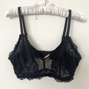 Elegant Black Lace Bralette